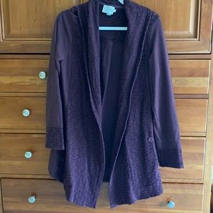 Open cardigan